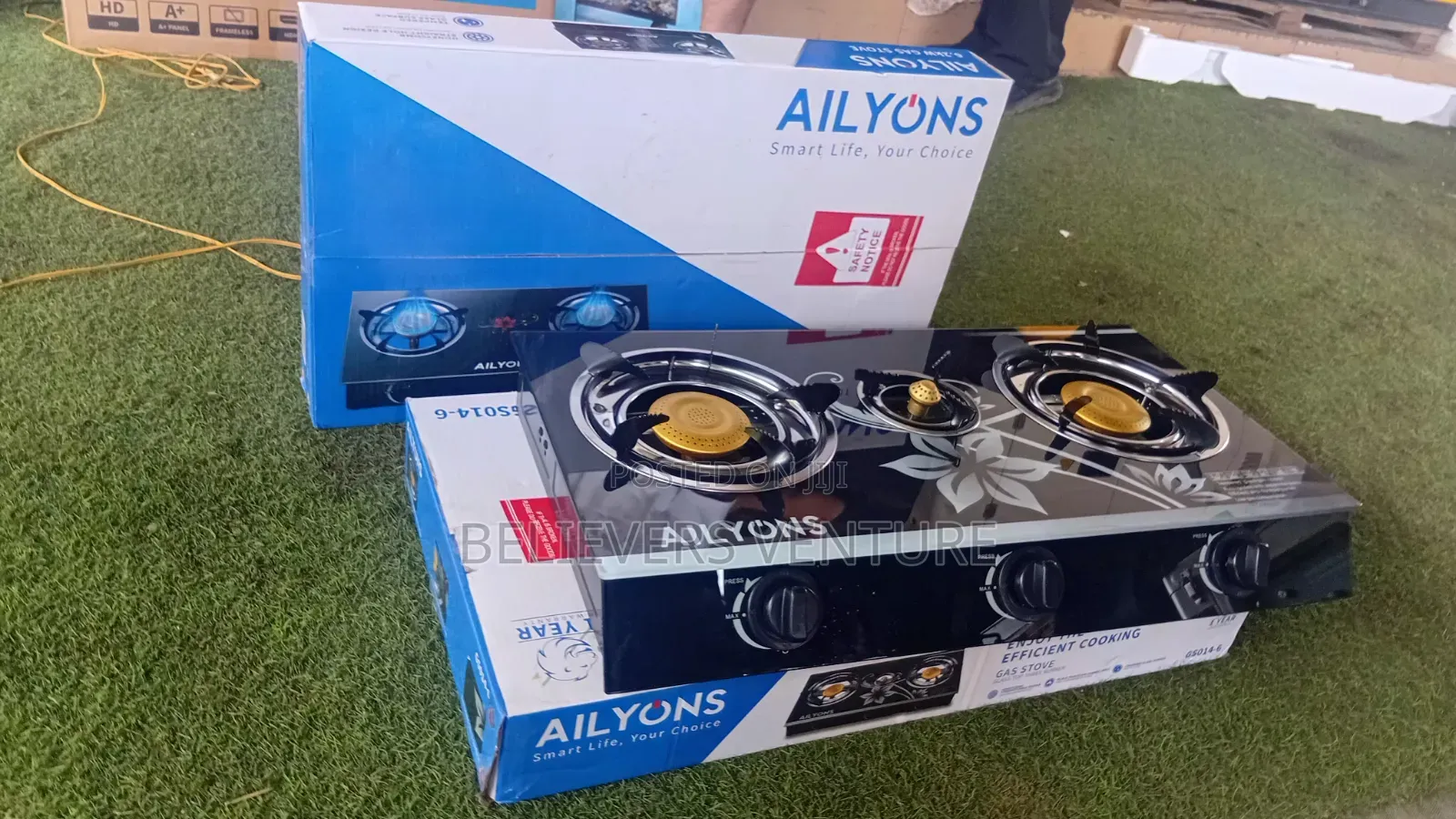 Ailyons 3 Burner Gas Cooker – Cook Fast and Easy
