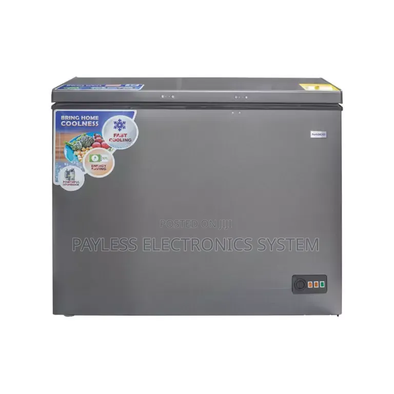 Nasco 198Ltrs Chest Freezer (NAS-230SK)