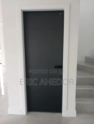 Heavy Newly Made Bathroom and Toilet Door and Handle