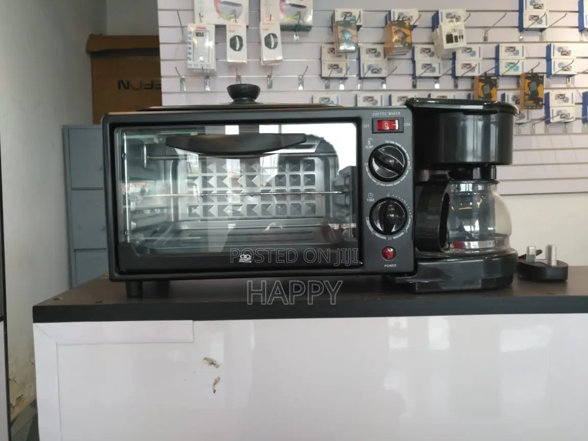 Rafiiq 3-in-1 Breakfast Station- Oven+ Coffee Maker.