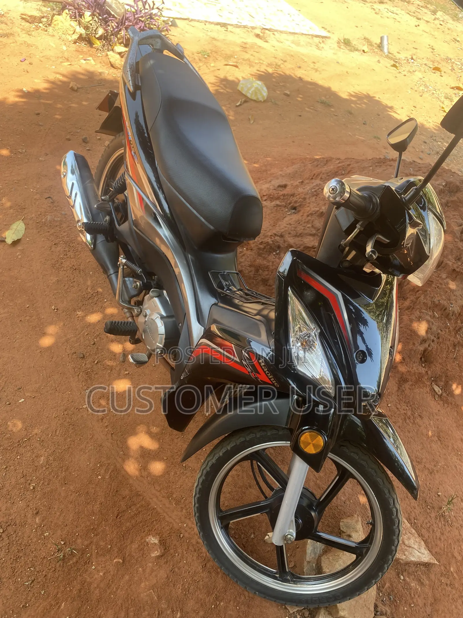 Haojue UH115/UH115S 2024 Black