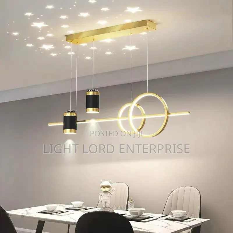 Long Linear Led Chandeliers
