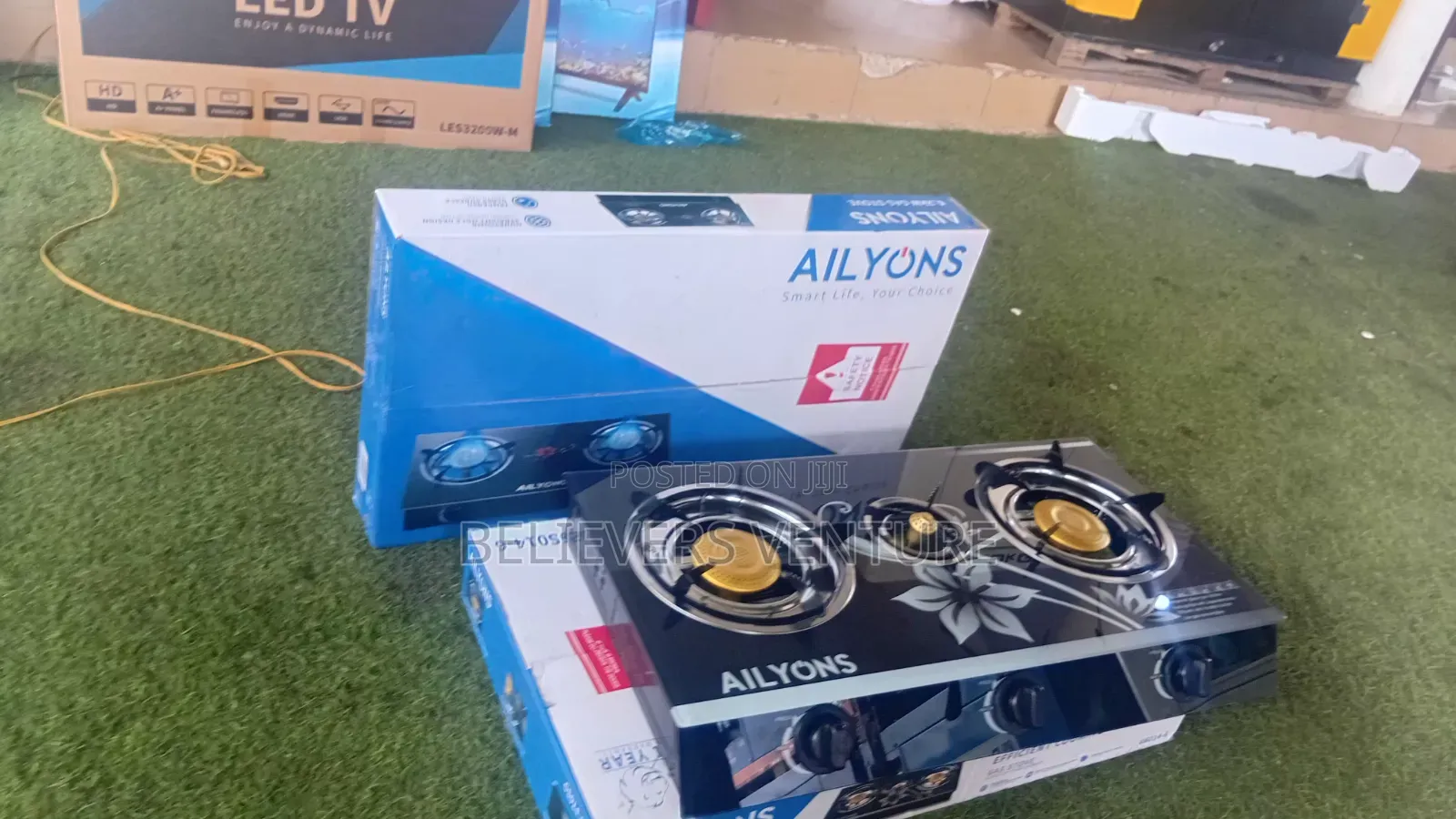 Ailyons 3-Burner Gas Cooker – Built for Better Cooking