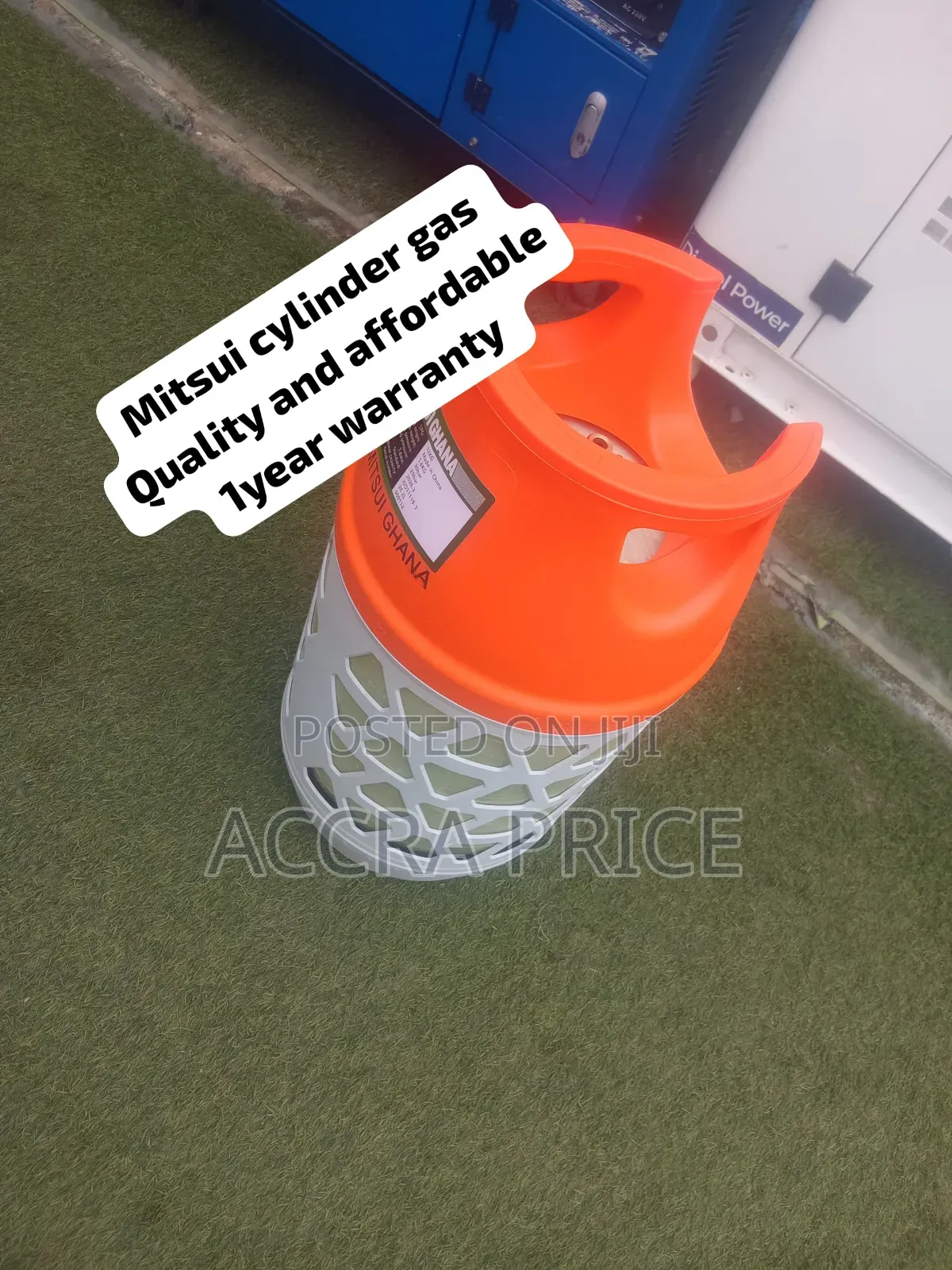 12kg Mitsui Ghana LPG Cylinder – Reliable, Strong Long-Lasting Gas