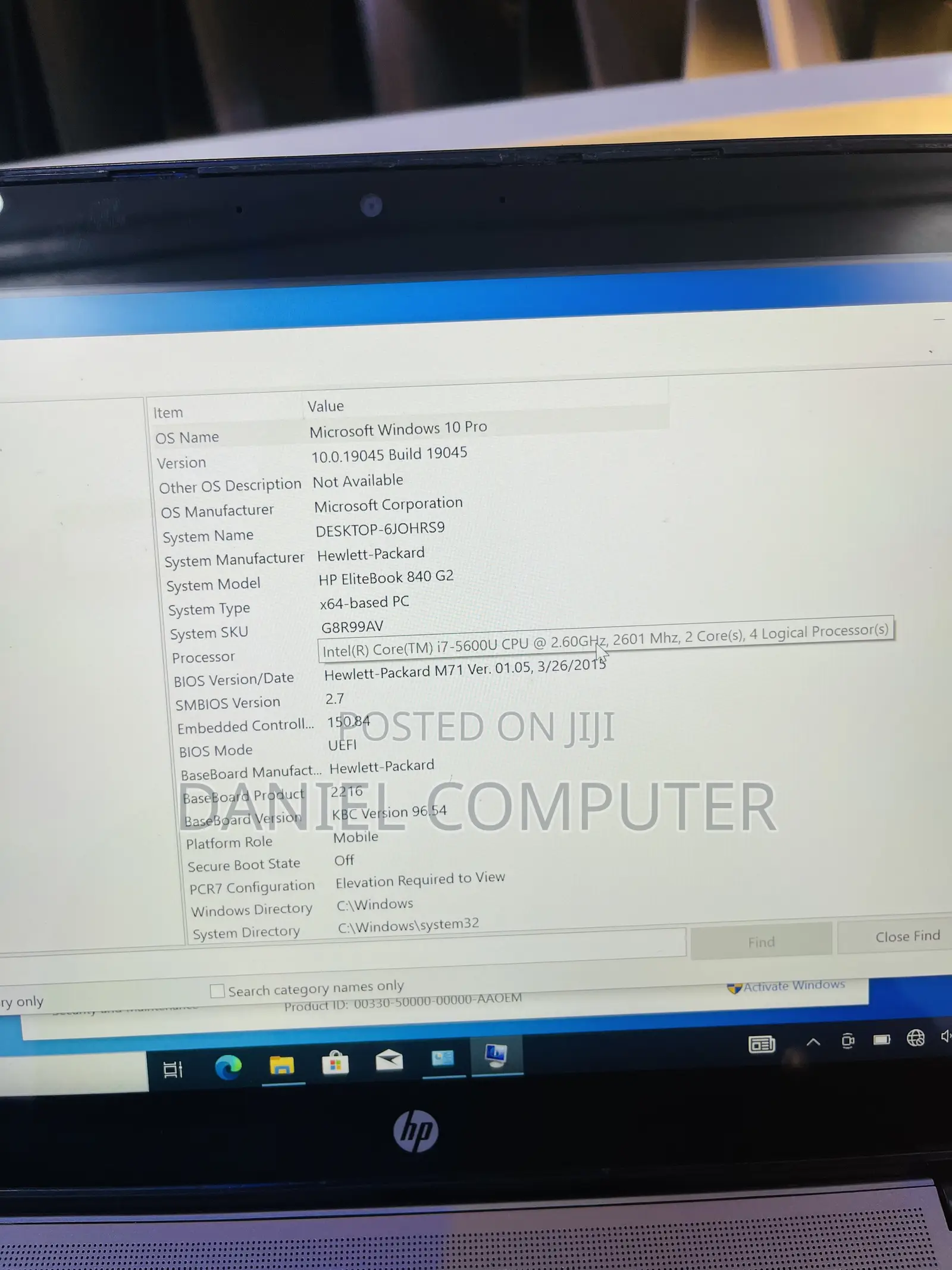 Laptop HP EliteBook 840 G2 16GB Intel Core i7 SSD 256GB