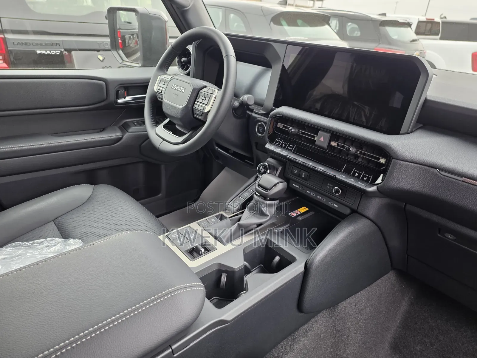 New Toyota Land Cruiser Prado 2026 Black