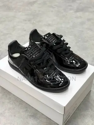 Maison Margiela Replica Patent Leather Sneakers