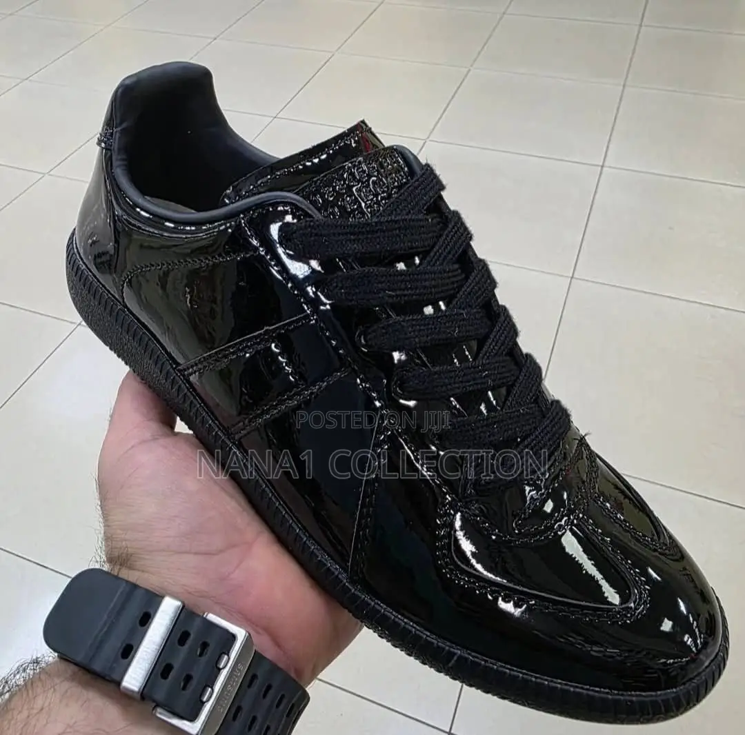 Maison Margiela Replica Patent Leather Sneakers