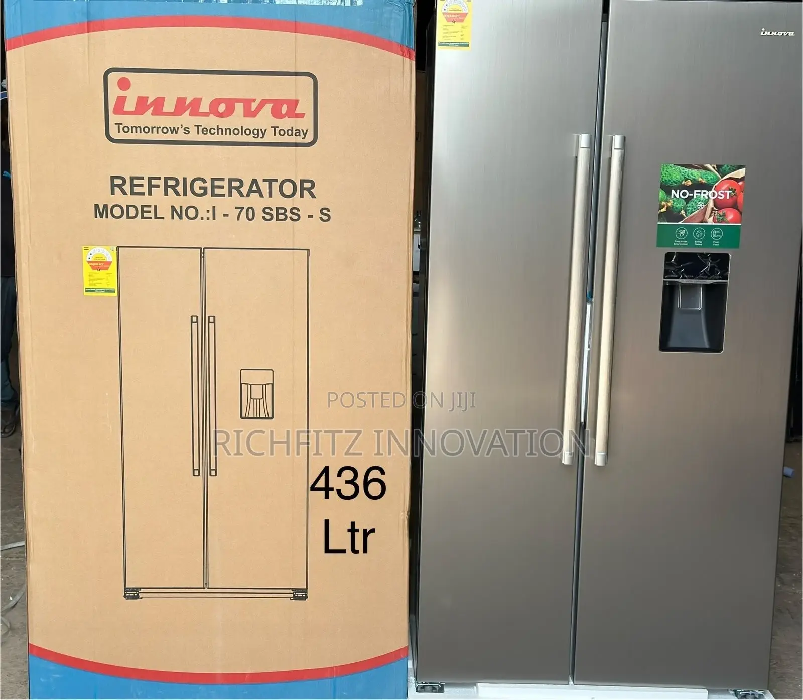 Fast Cooling 436 LTR Double Refrigerators