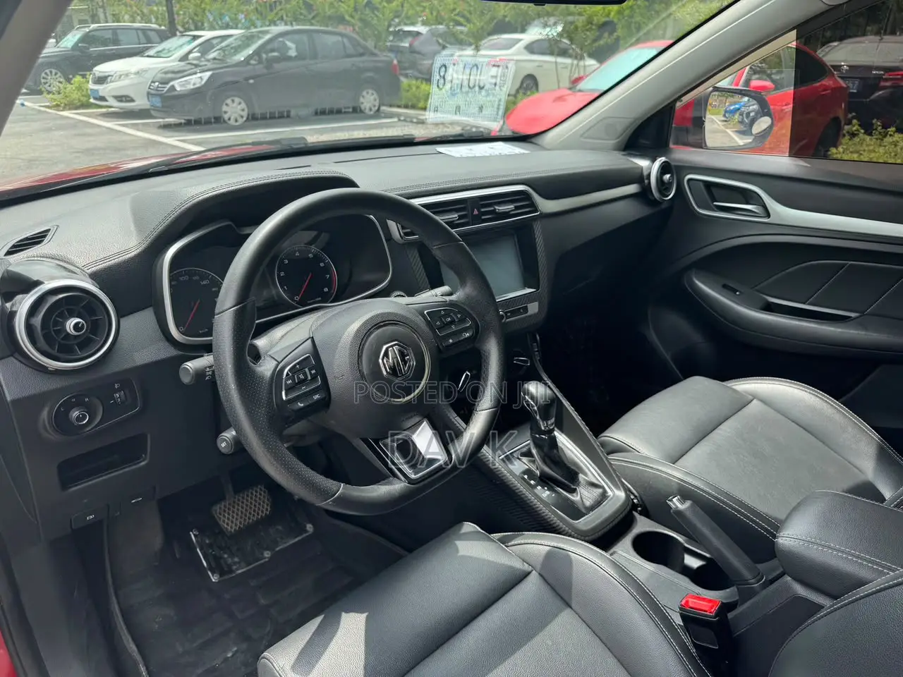 MG ZS 2017 Red