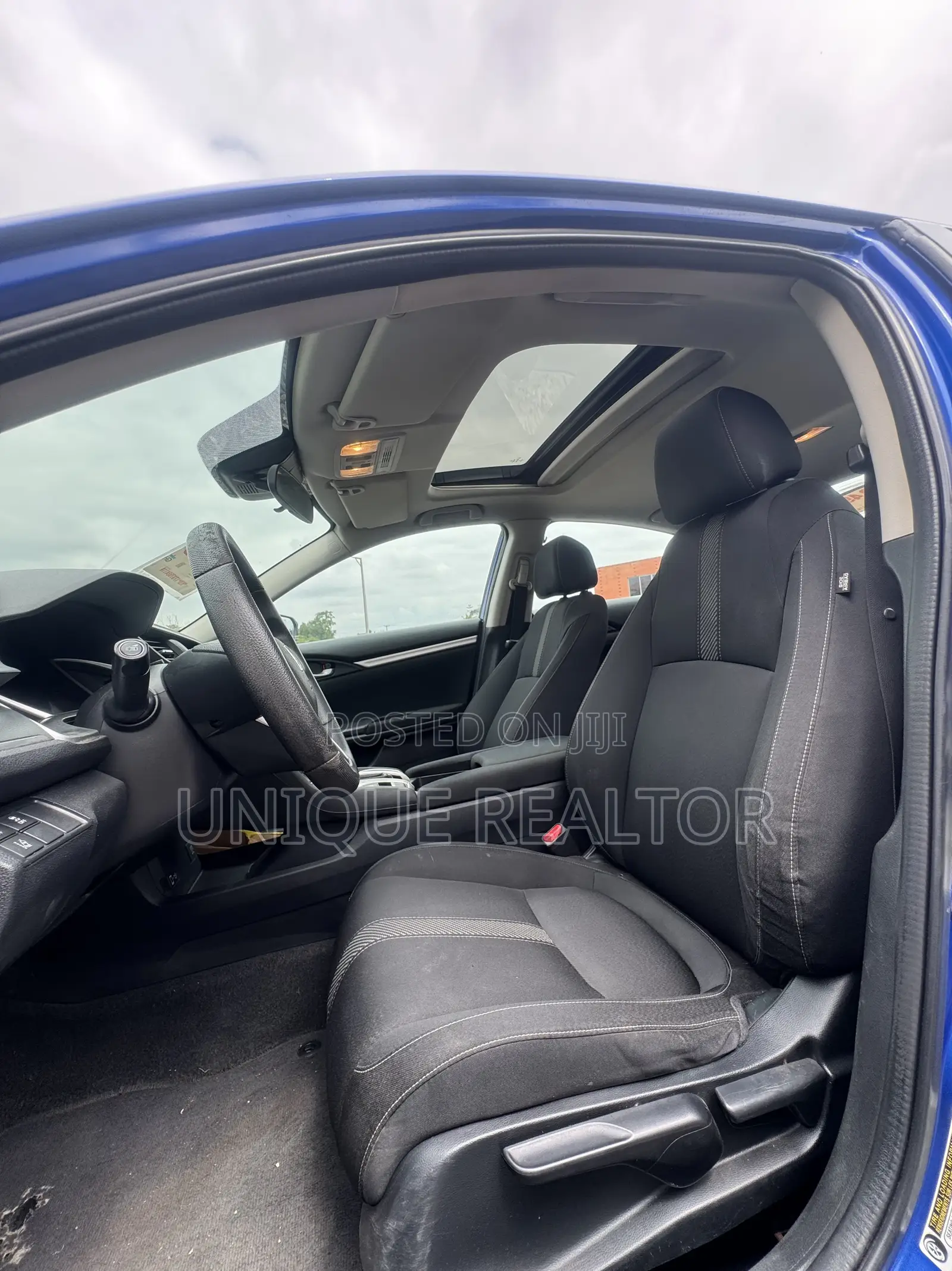 Honda Civic EX 4dr Sedan (2.0L 4cyl) 2017 Blue