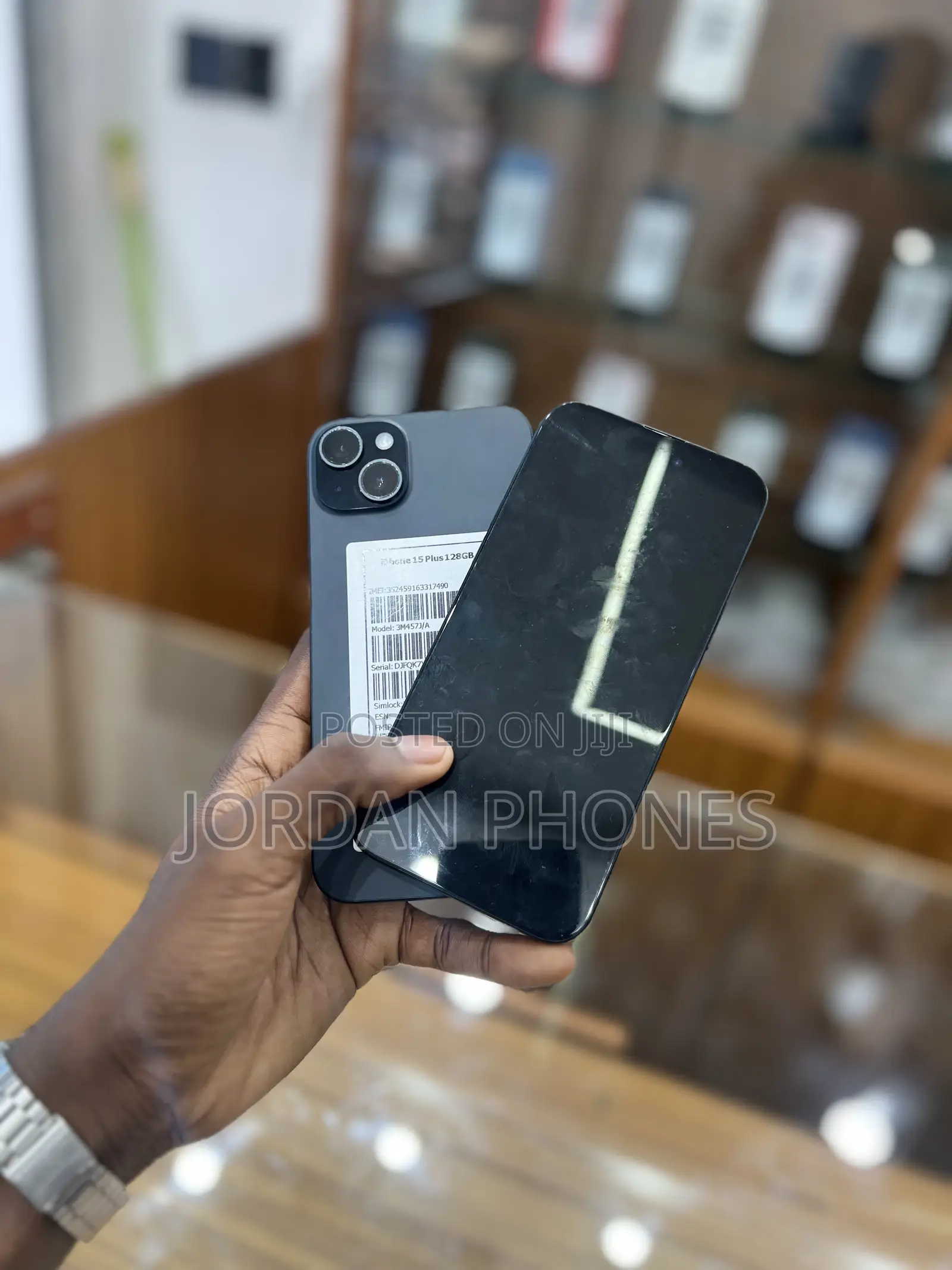 Apple iPhone 15 Plus 128 GB Black