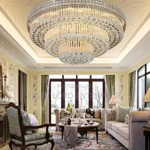 Size: D31.5 X H17.7 Inches, LED Light Kit India Hall Glass Chandelier
