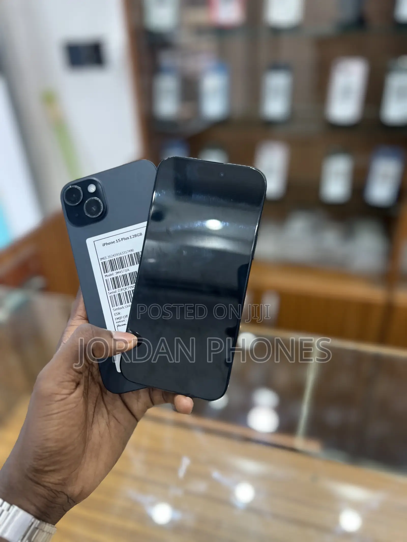 Apple iPhone 15 Plus 256 GB Black
