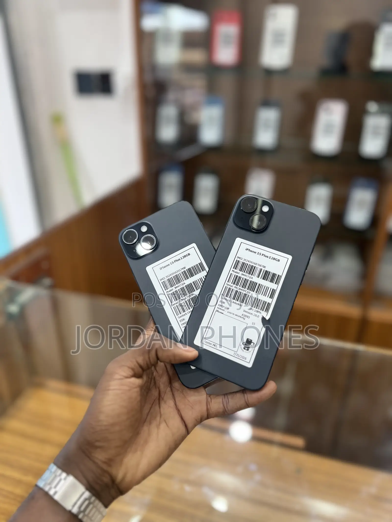 Apple iPhone 15 Plus 128 GB Black