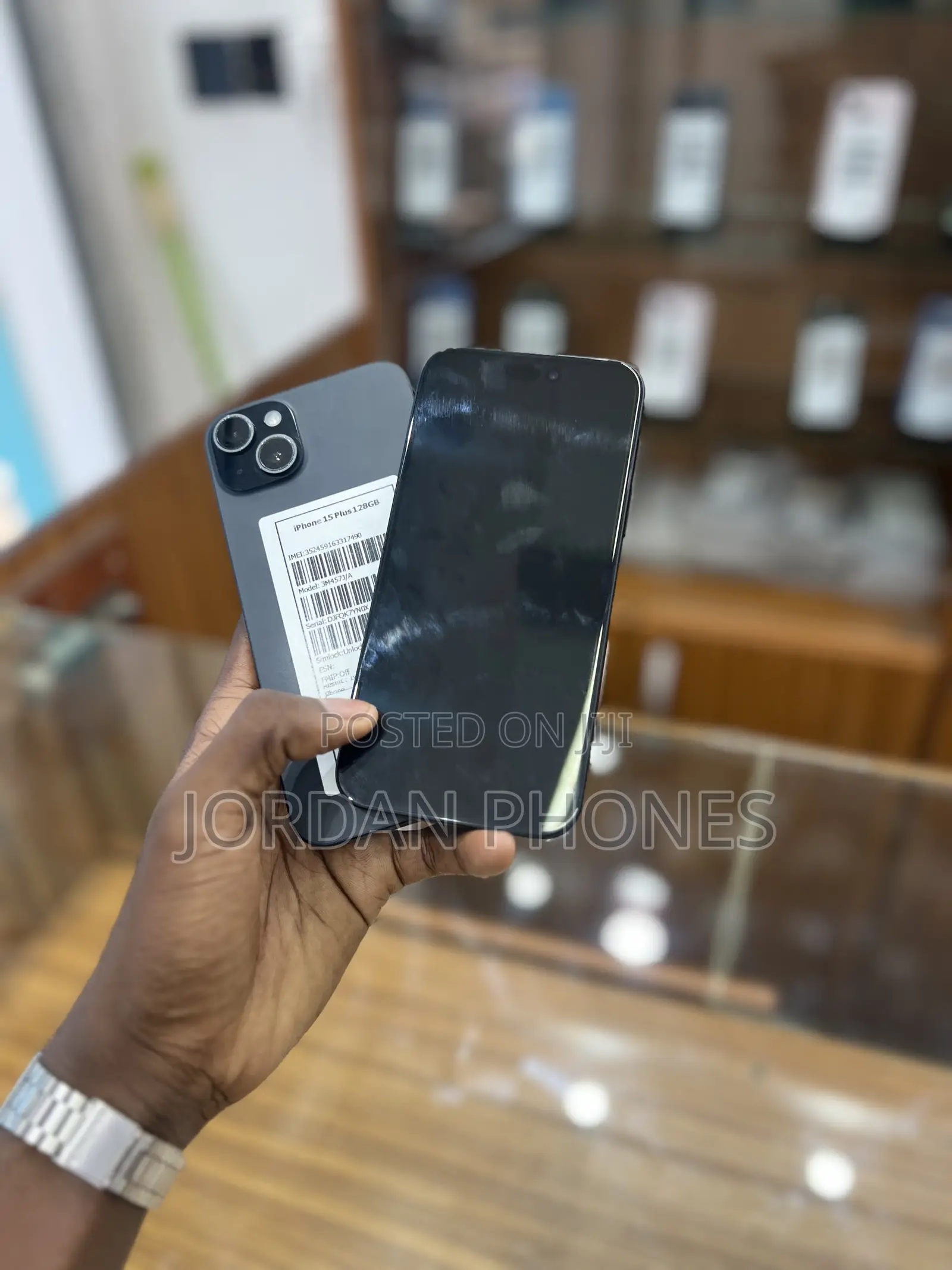Apple iPhone 15 Plus 128 GB Black