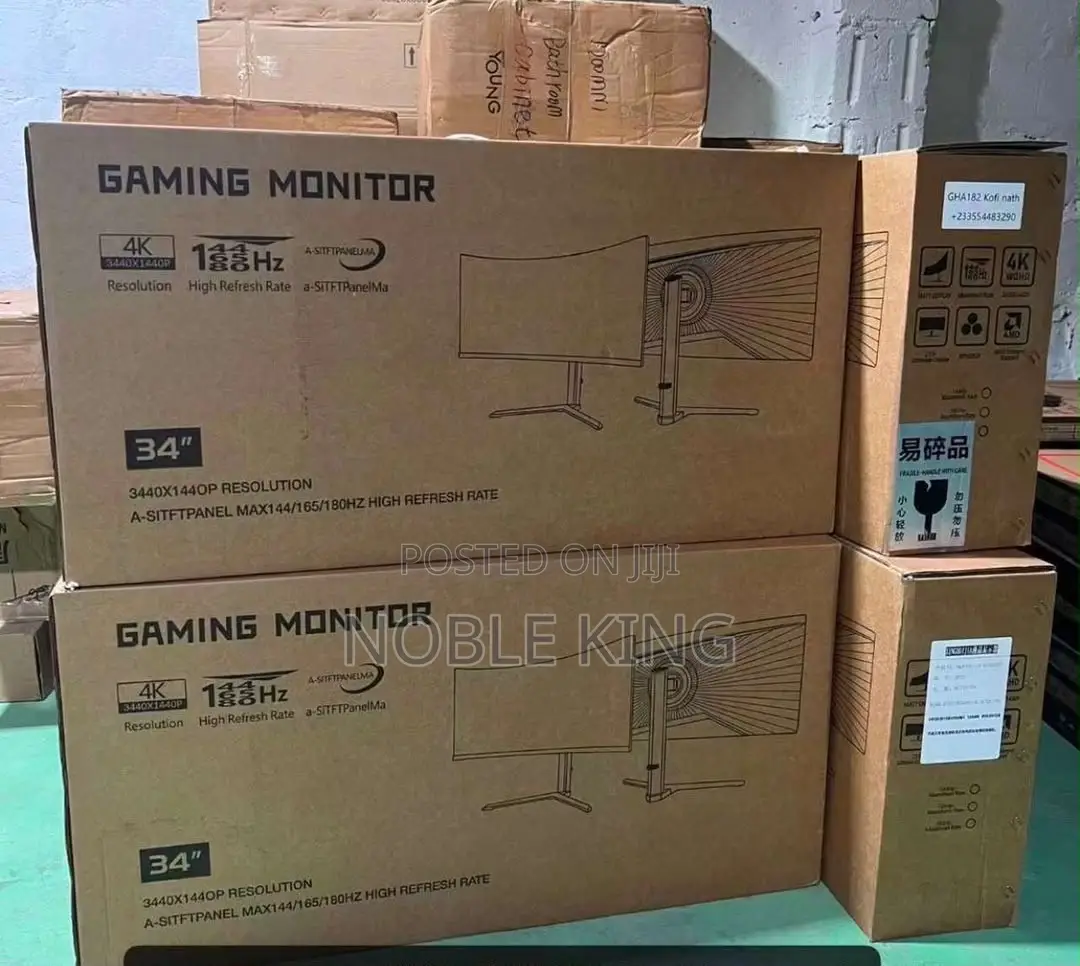 34”-Inch Curved Gaming Monitor