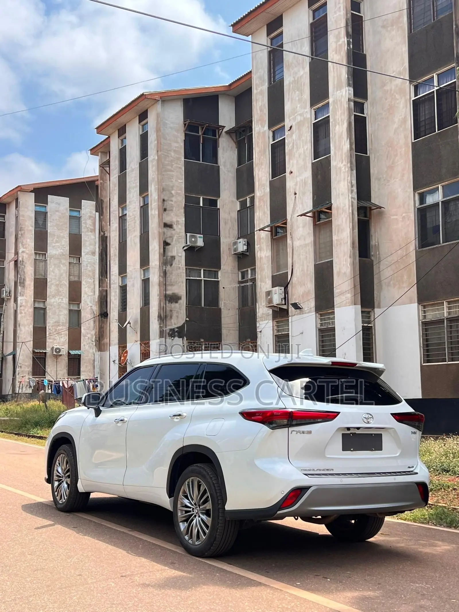 New Toyota Highlander 2023 White