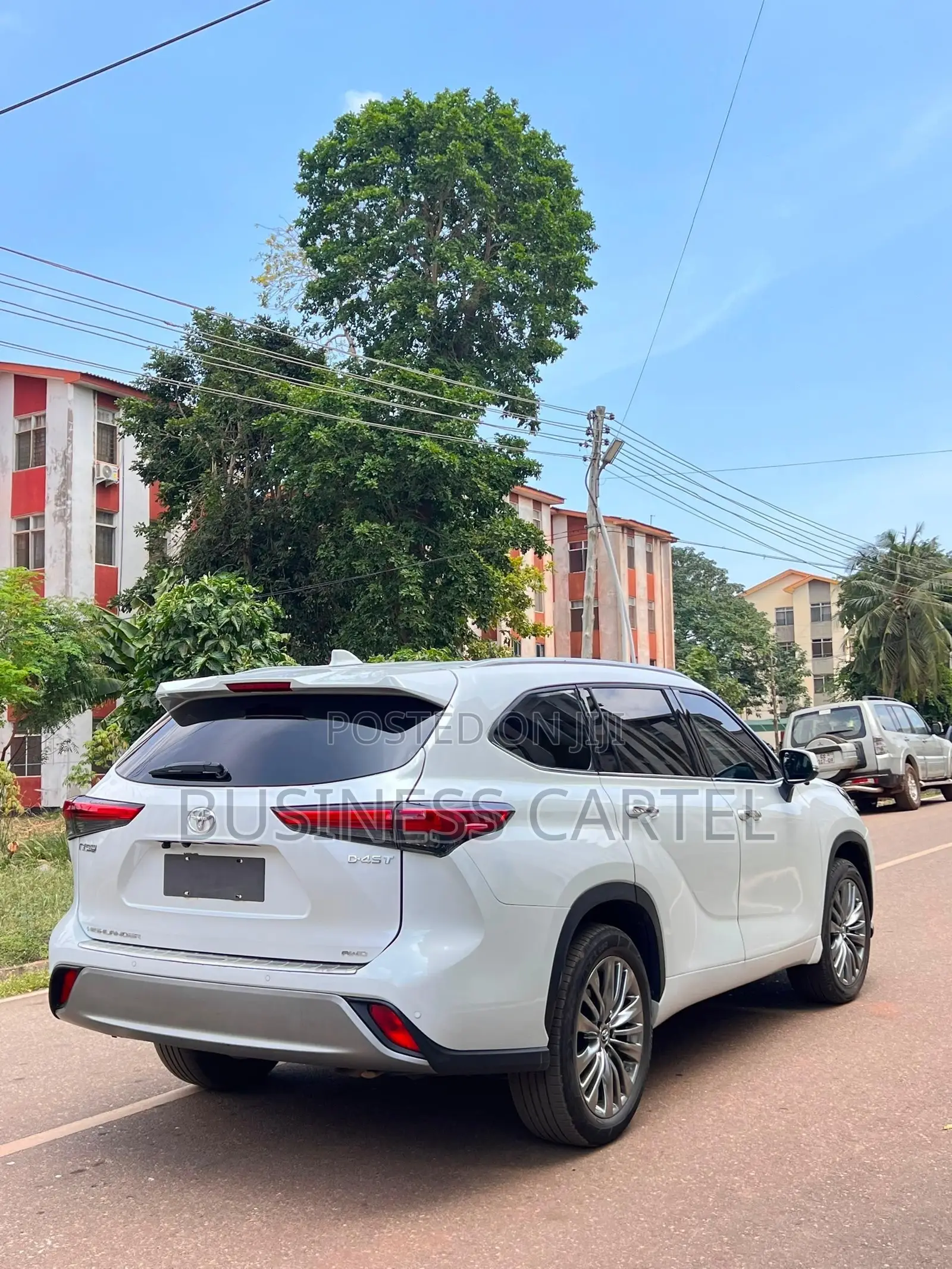 New Toyota Highlander 2023 White