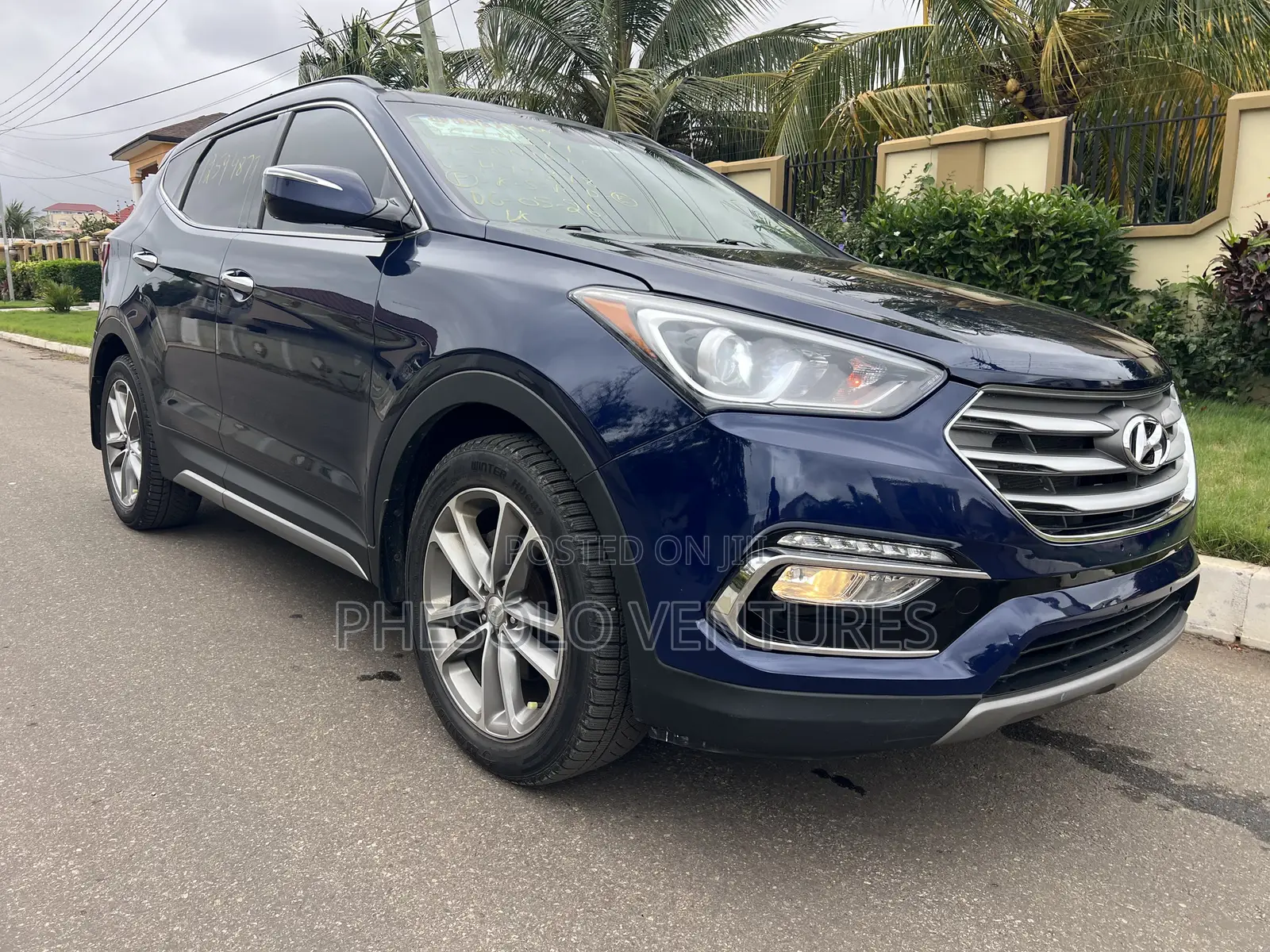 Hyundai Santa Fe Limited Ultimate AWD 2017 Blue