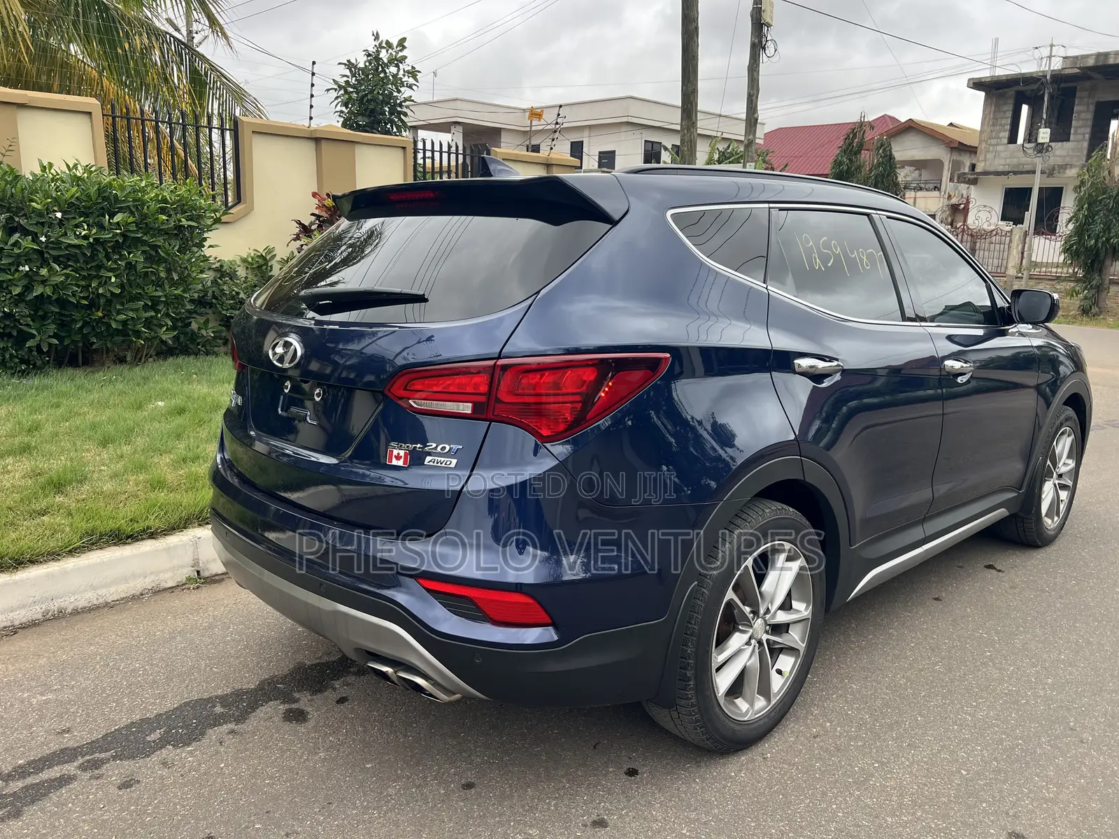 Hyundai Santa Fe Limited Ultimate AWD 2017 Blue