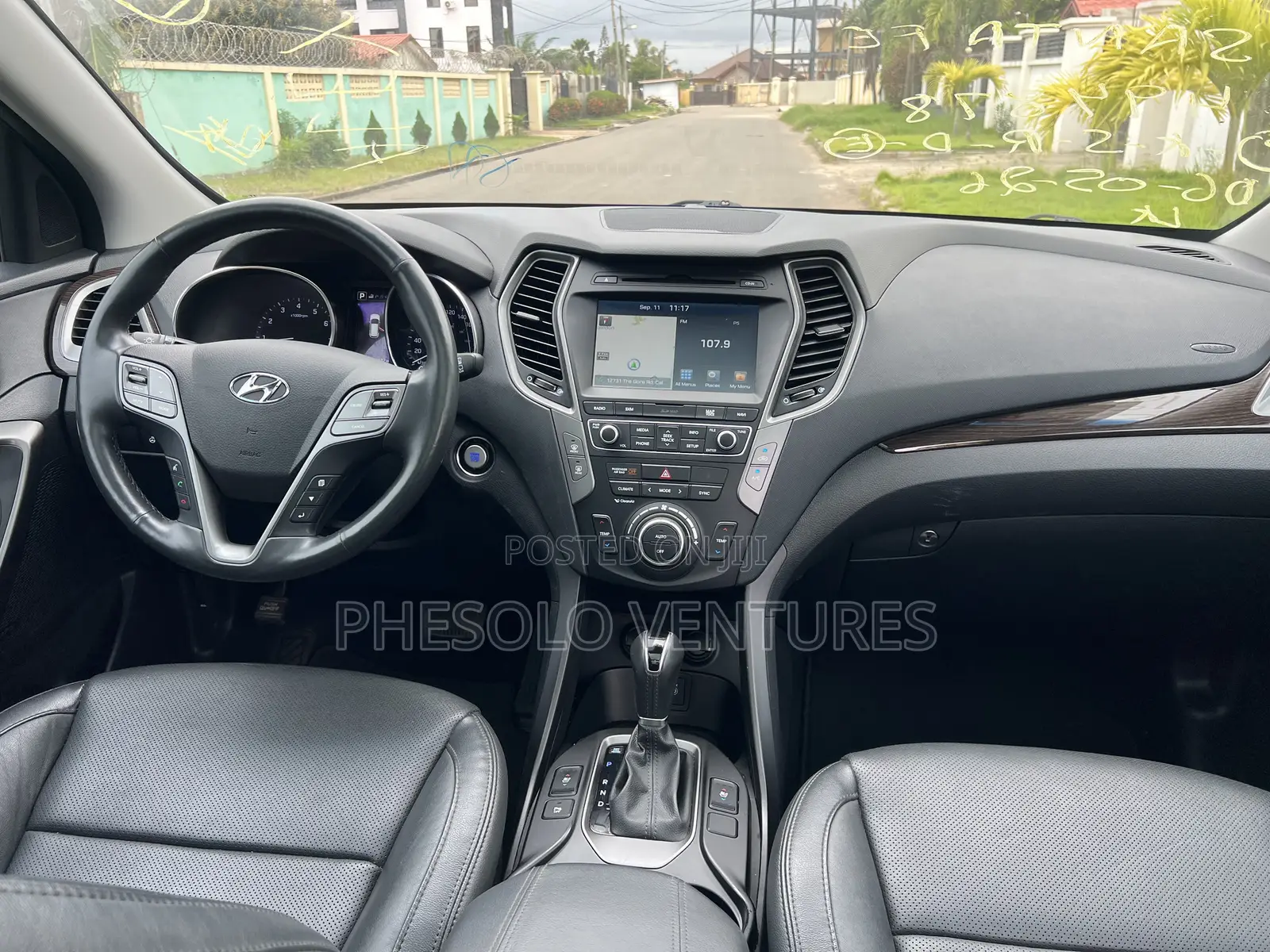 Hyundai Santa Fe Limited Ultimate AWD 2017 Blue