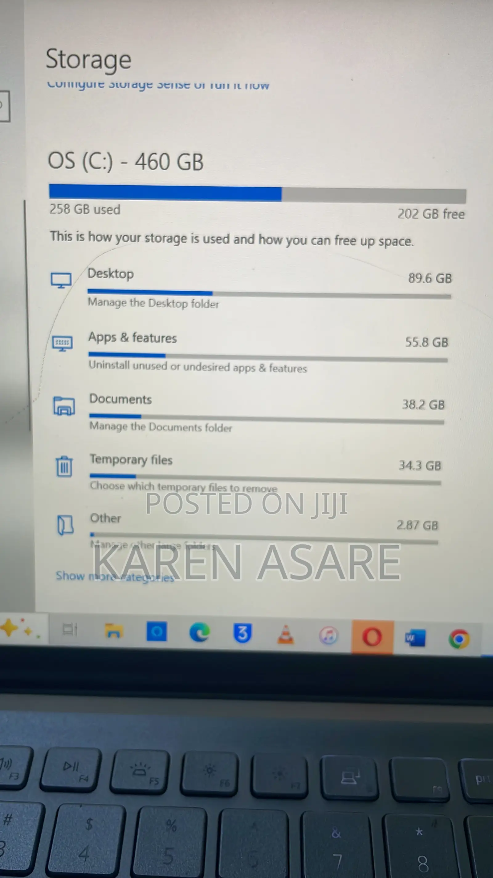 Laptop Dell Inspiron 15 8GB Intel Core i5 HDD 128GB