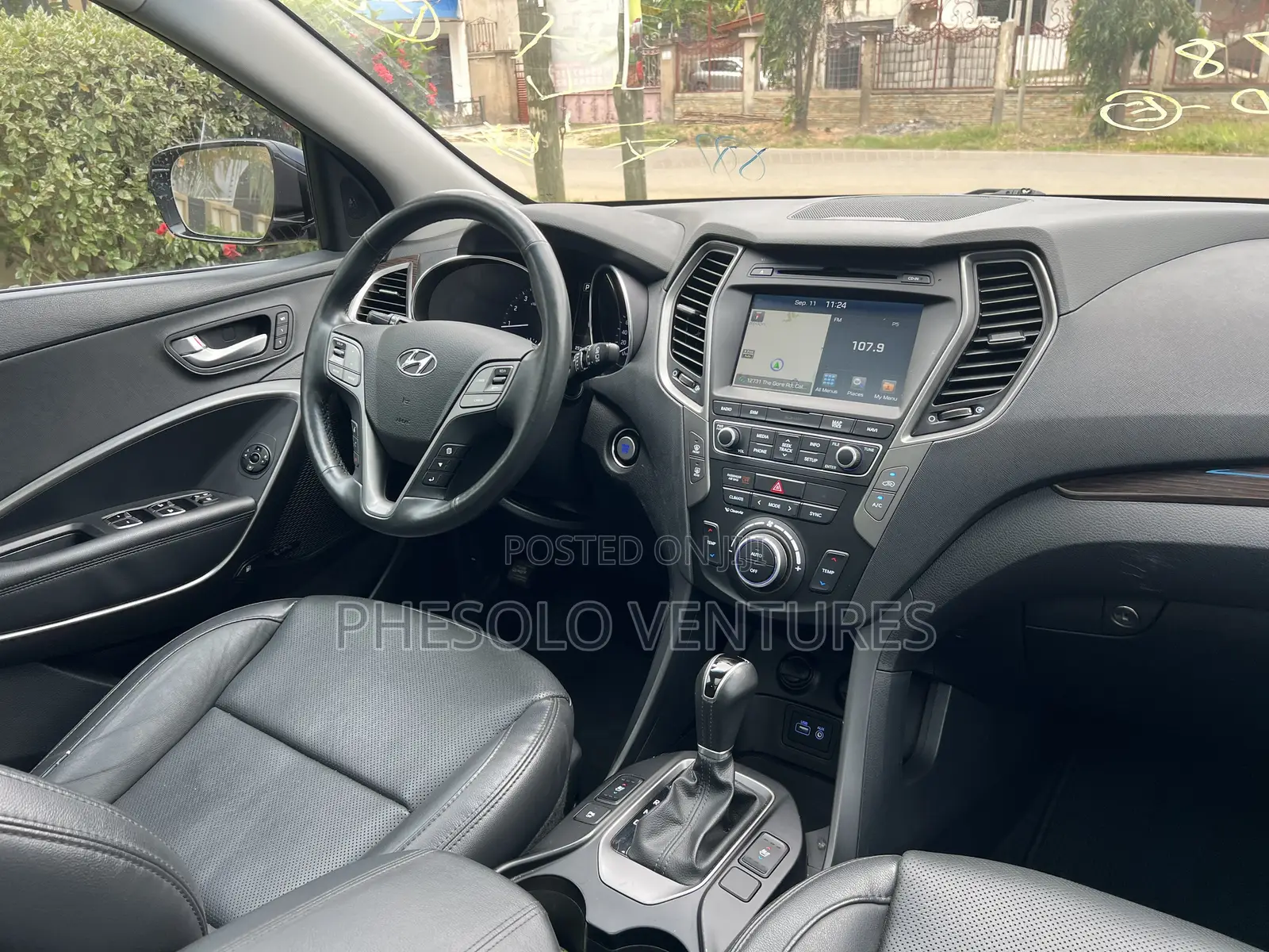Hyundai Santa Fe Limited Ultimate AWD 2017 Blue