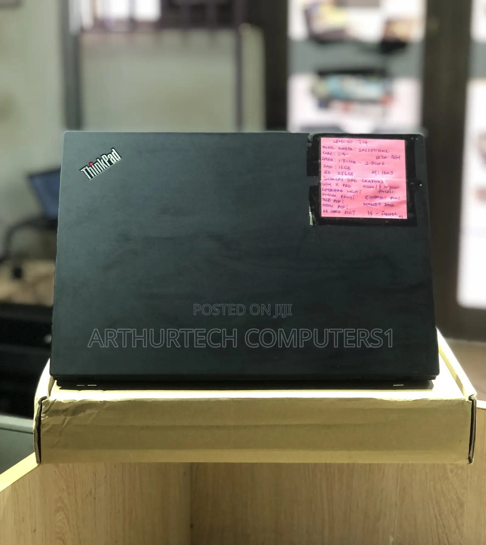 Laptop Lenovo ThinkPad T14 16GB Intel Core i7 SSD 256GB