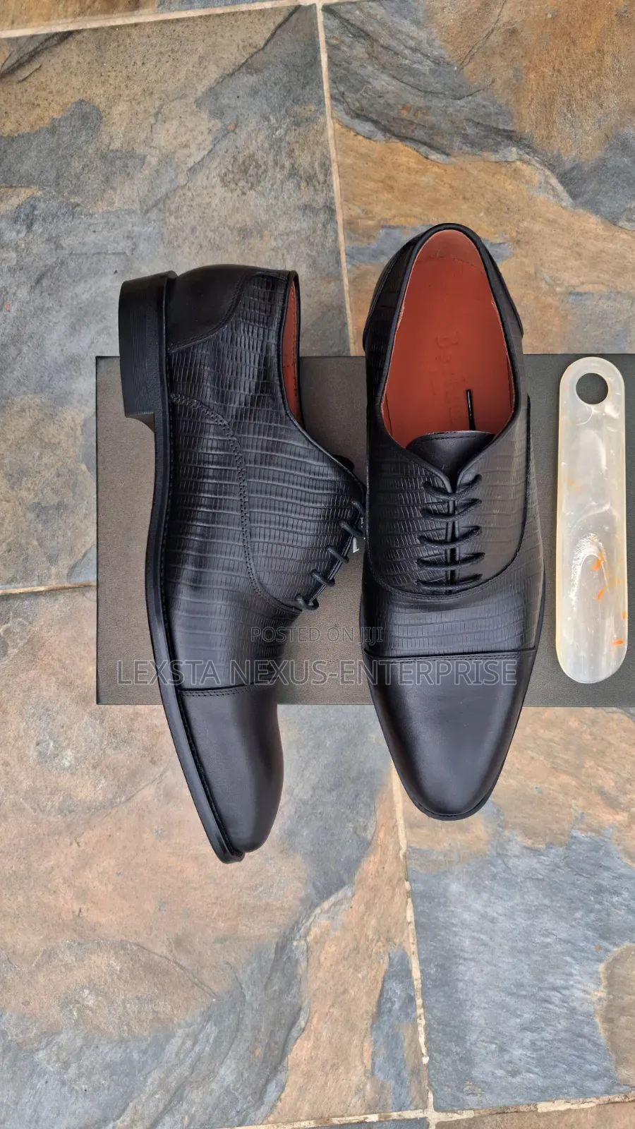 Berluti Plain Tor Oxford Leather Shoe
