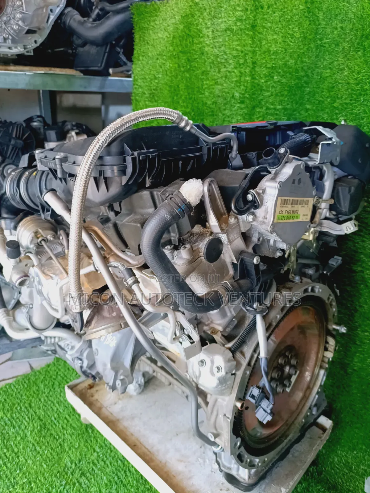 Mercedes Benz GLE 43 Engine