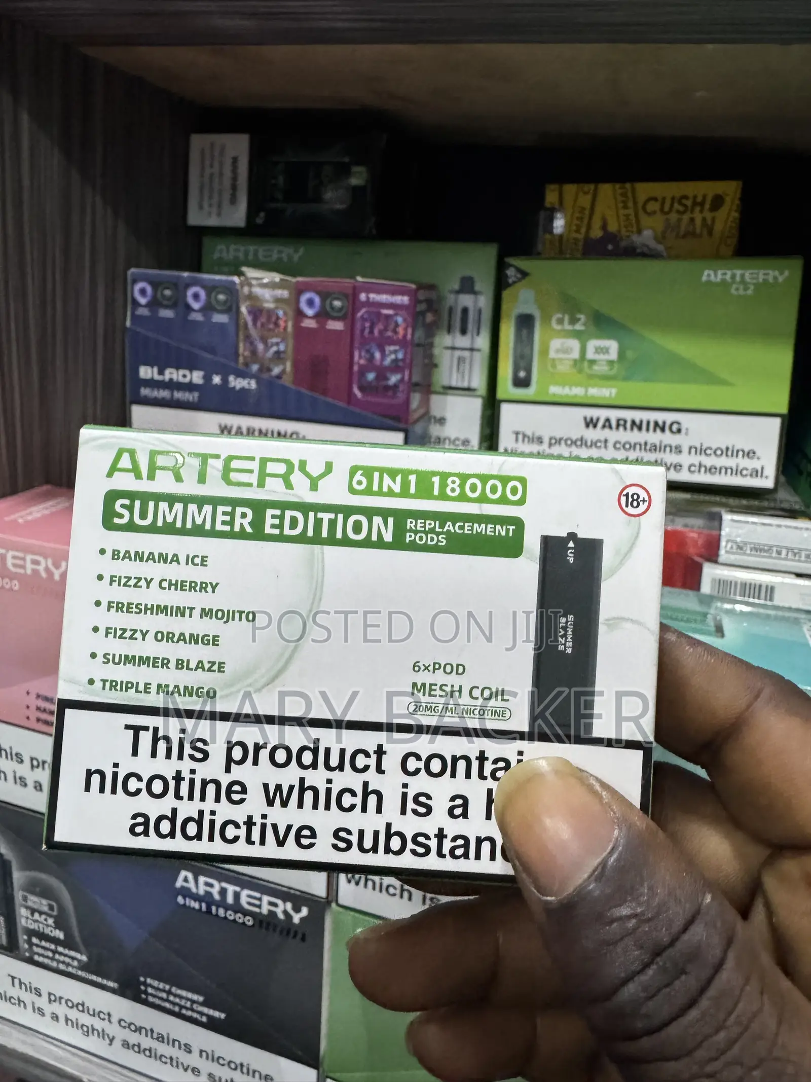 Artery Replacement Pods / E Liquid