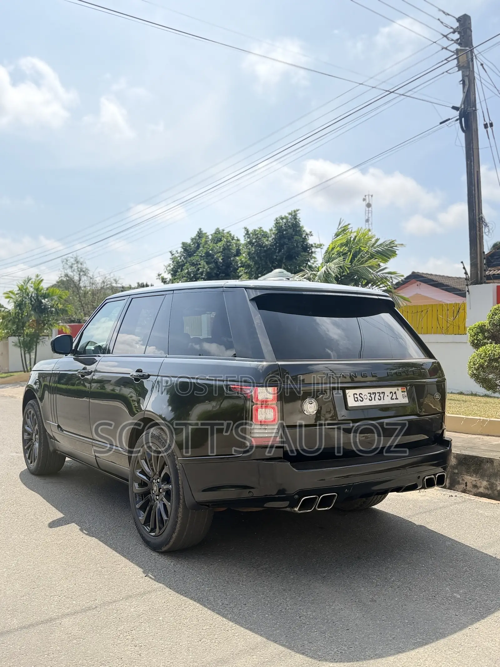 Land Rover Range Rover Vogue 2017 Black
