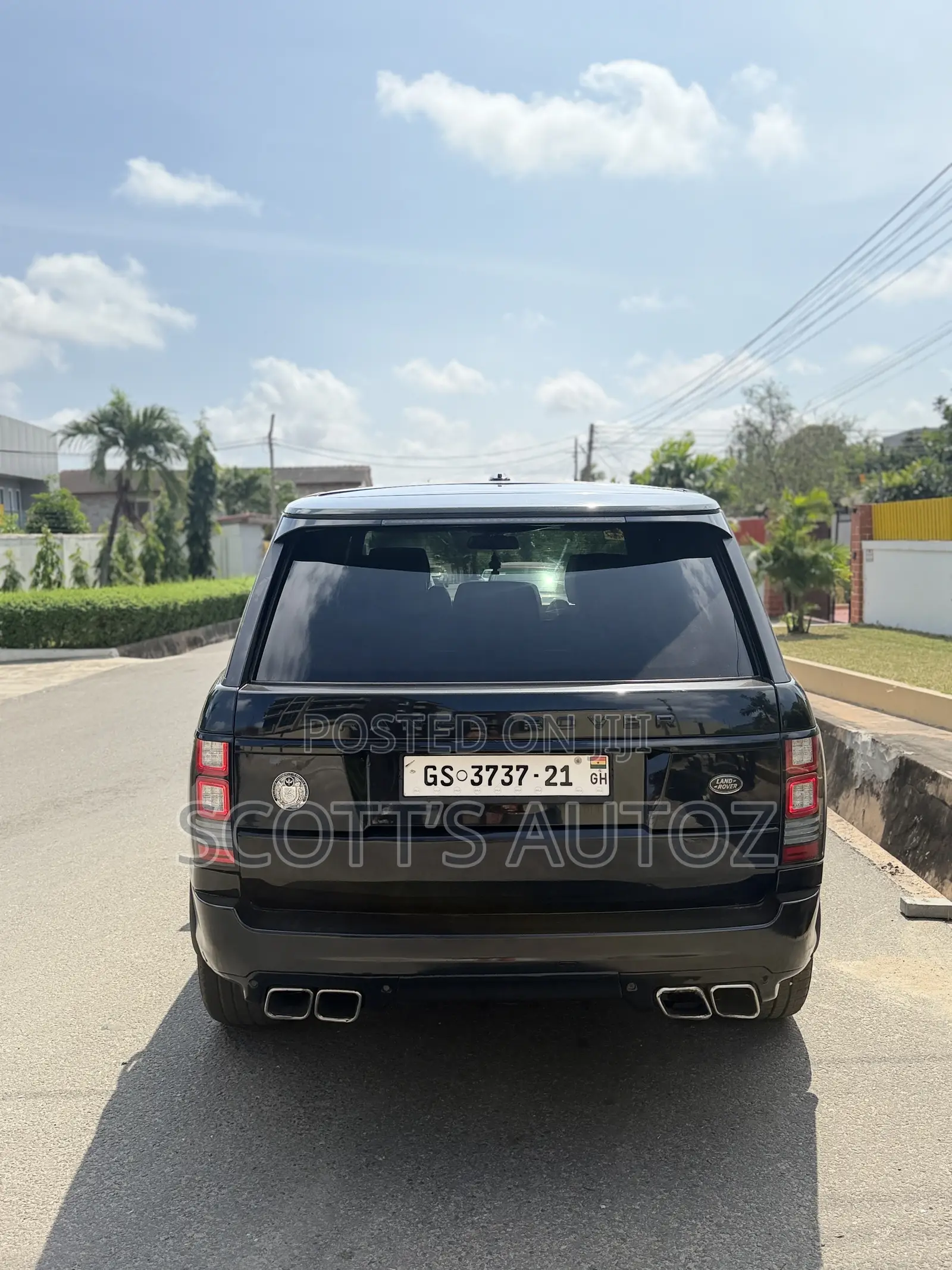 Land Rover Range Rover Vogue 2017 Black