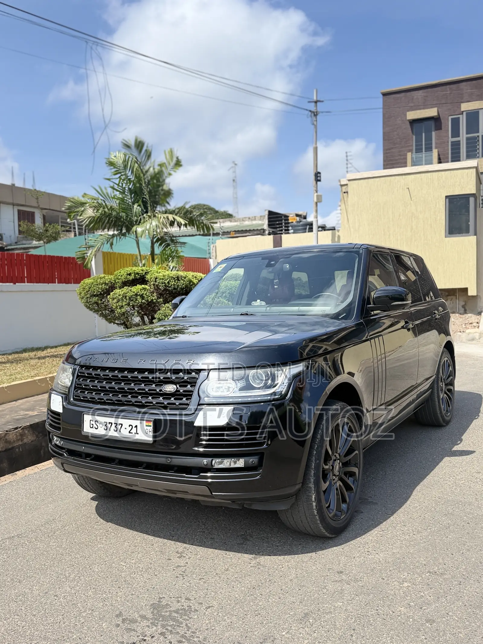 Land Rover Range Rover Vogue 2017 Black