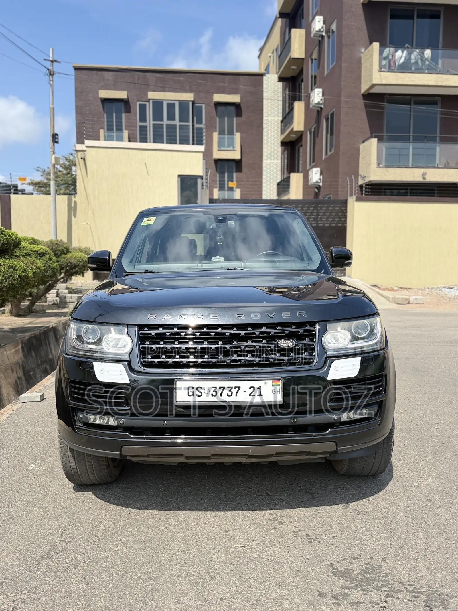 Land Rover Range Rover Vogue 2017 Black