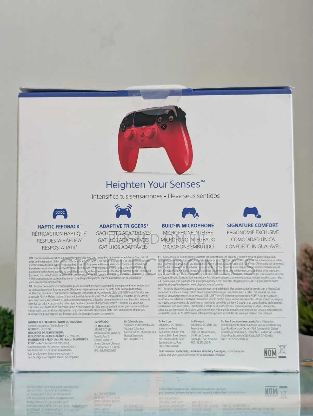 PlayStation DualSense Wireless Controller – Techno Red - For PS5