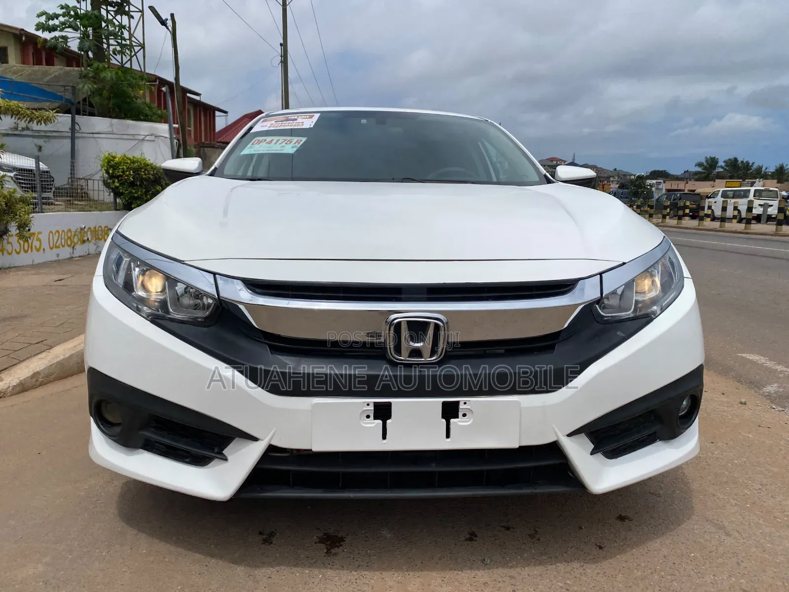 Honda Civic EX 4dr Sedan (2.0L 4cyl) 2017 White