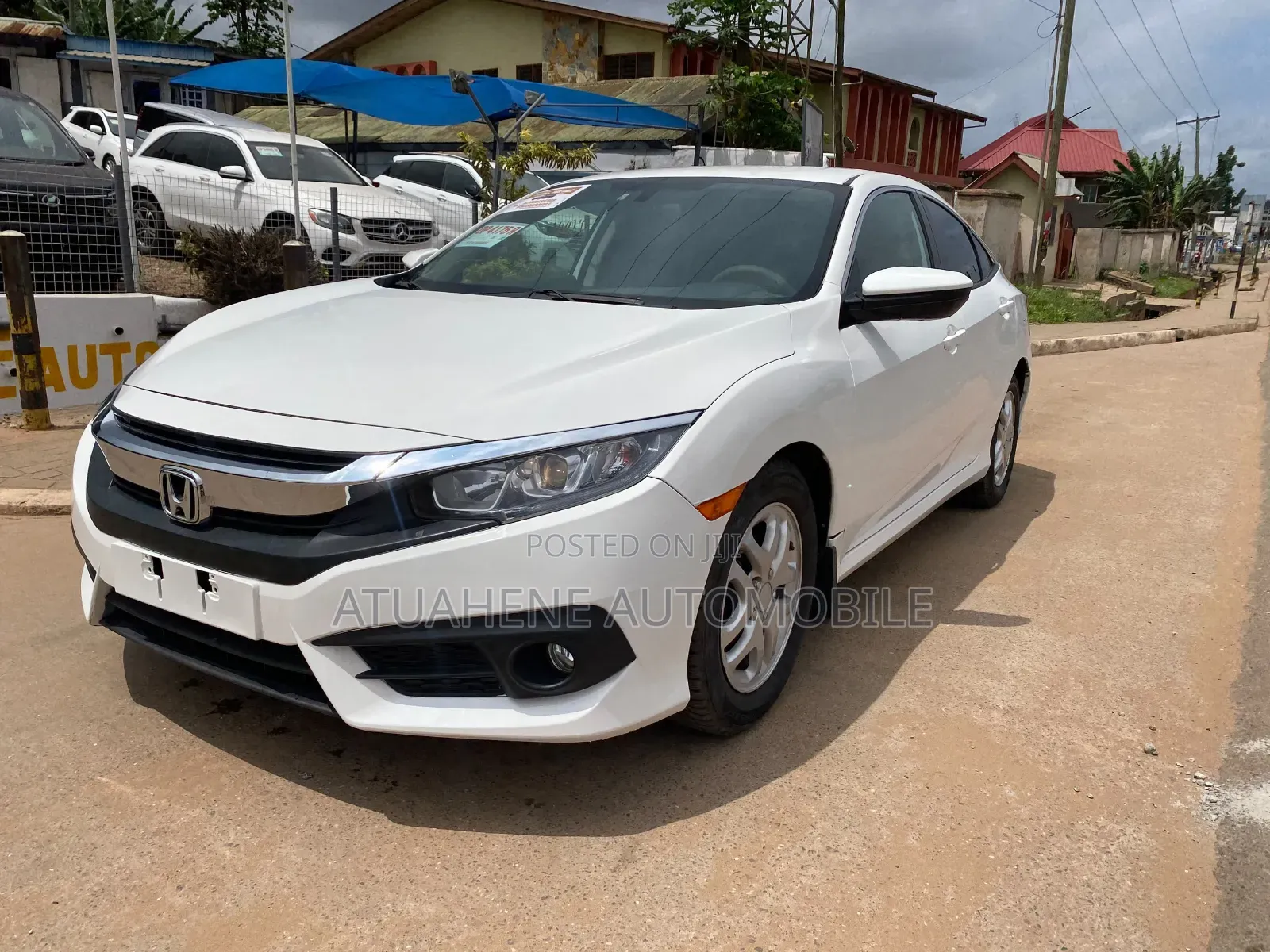 Honda Civic EX 4dr Sedan (2.0L 4cyl) 2017 White