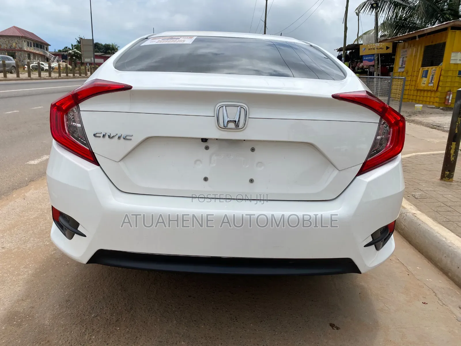 Honda Civic EX 4dr Sedan (2.0L 4cyl) 2017 White