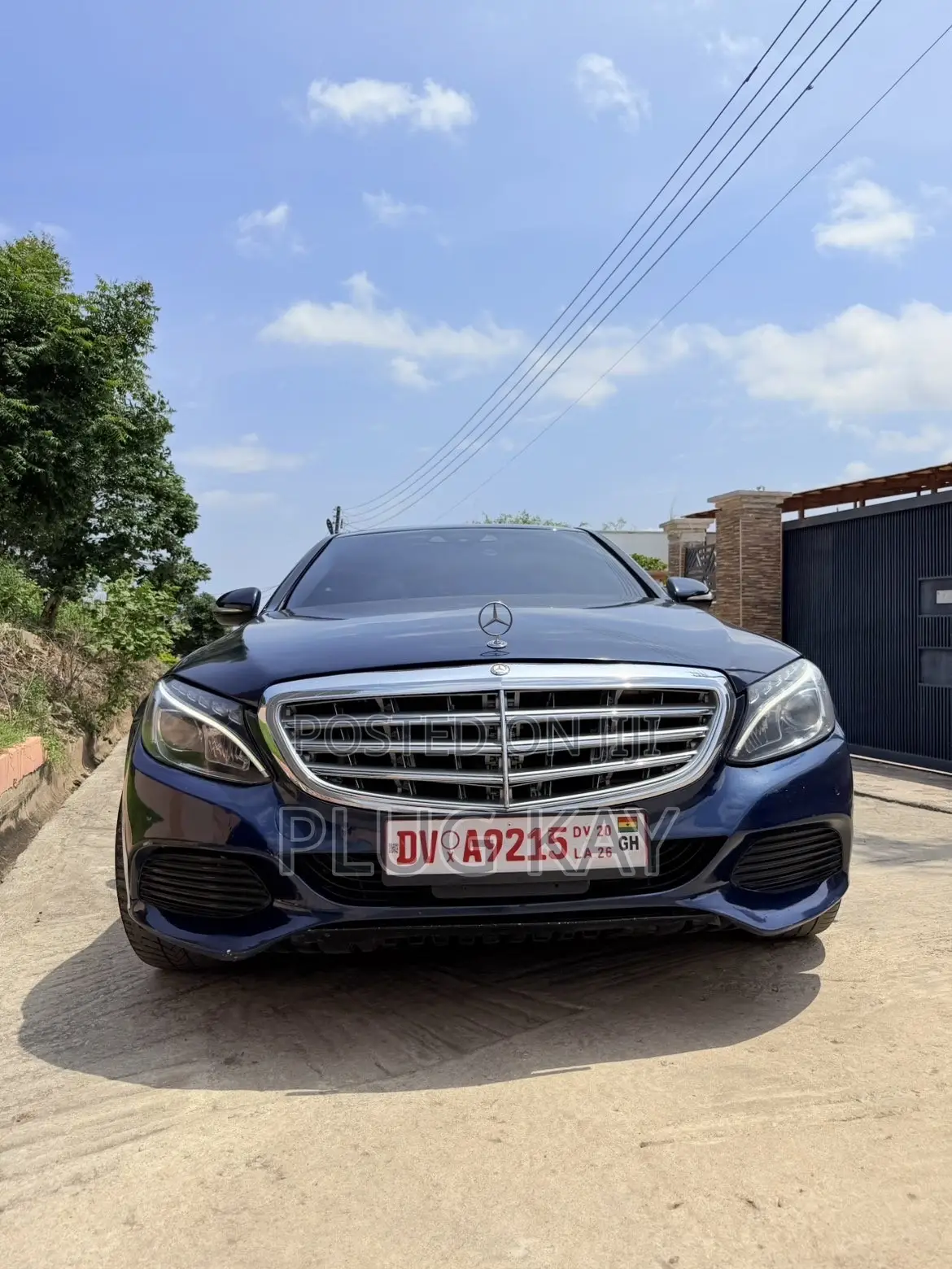 Mercedes-Benz C300 Luxury 4Matic Sedan AWD (2.0L 4cyl 7A) 2016 Blue