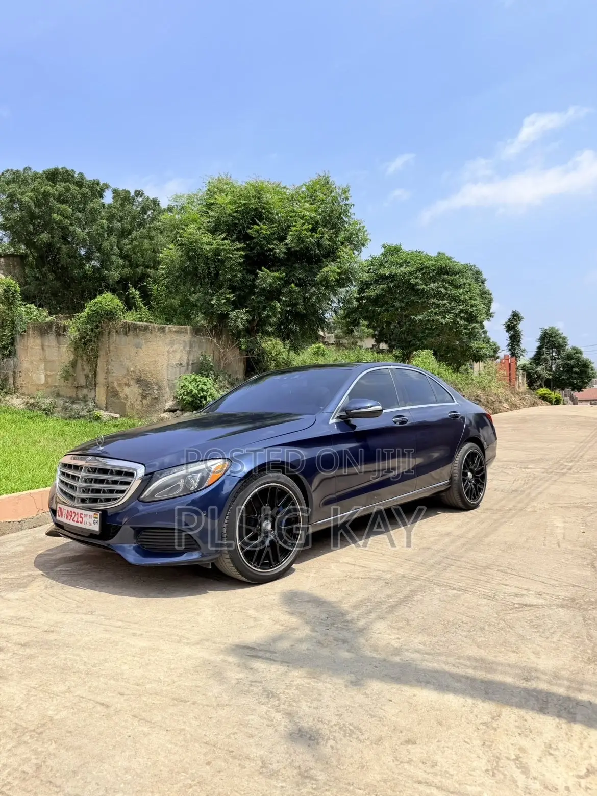 Mercedes-Benz C300 Luxury 4Matic Sedan AWD (2.0L 4cyl 7A) 2016 Blue