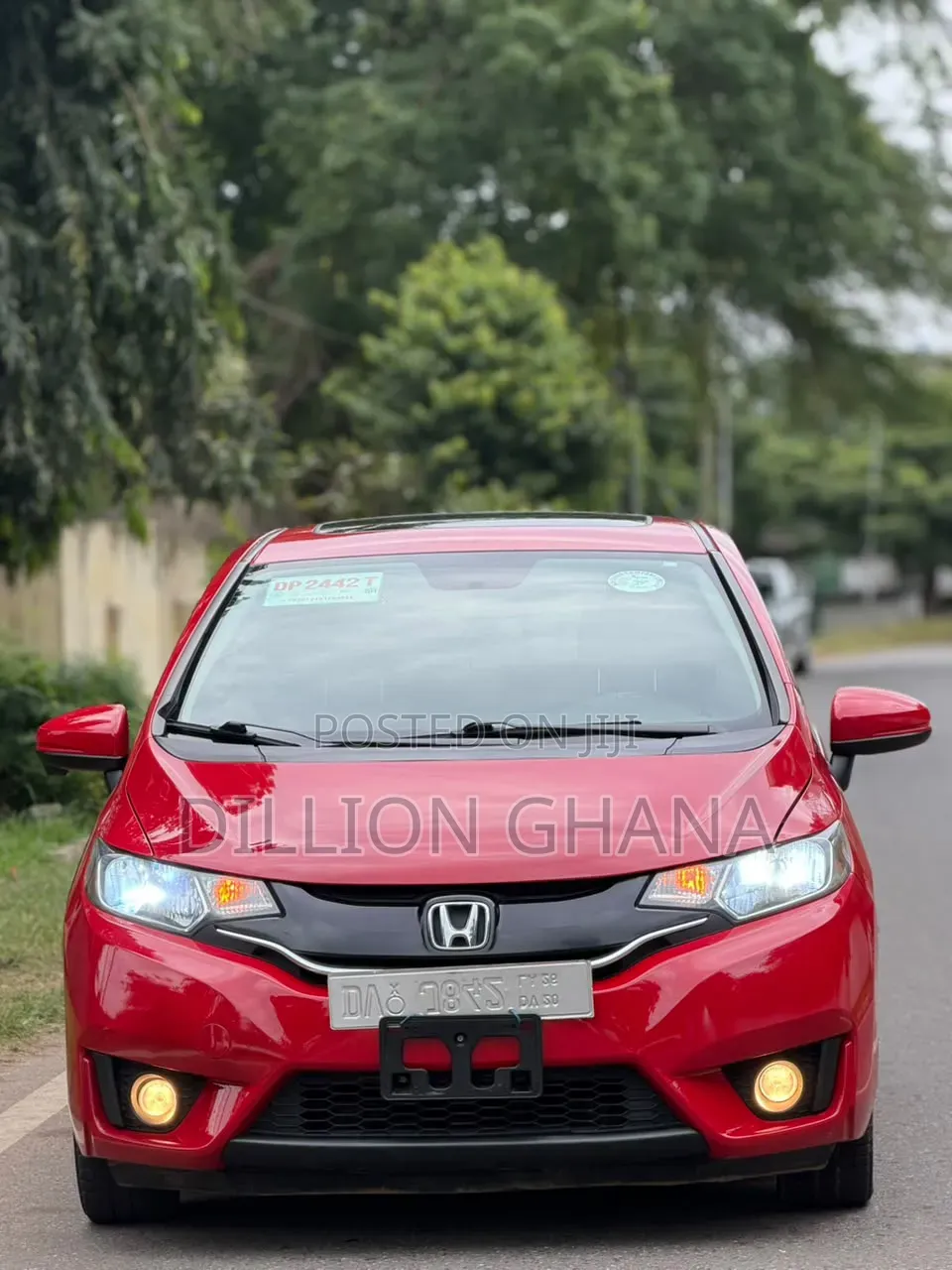 Honda Fit 2015 Red