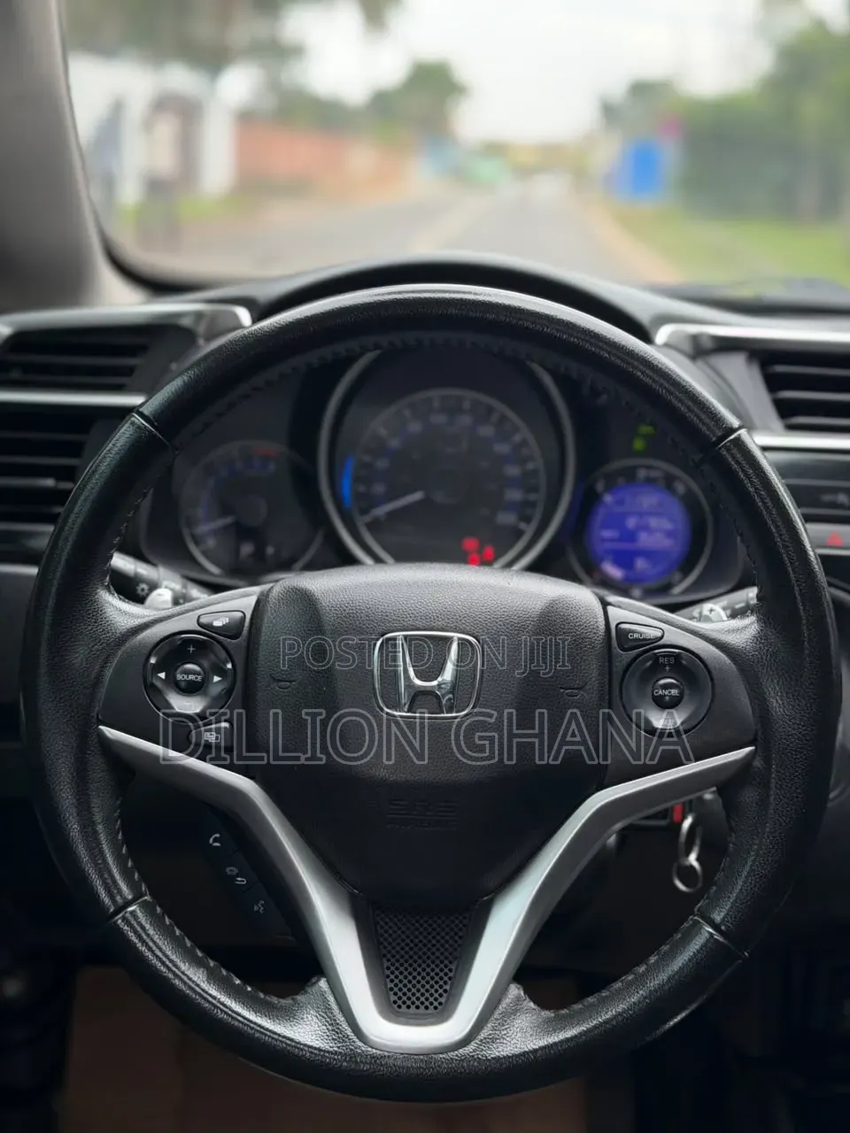 Honda Fit 2015 Red