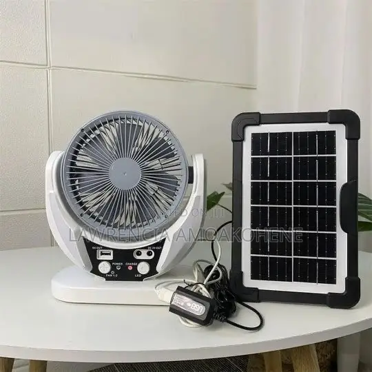 Portable Solar Powered Fan