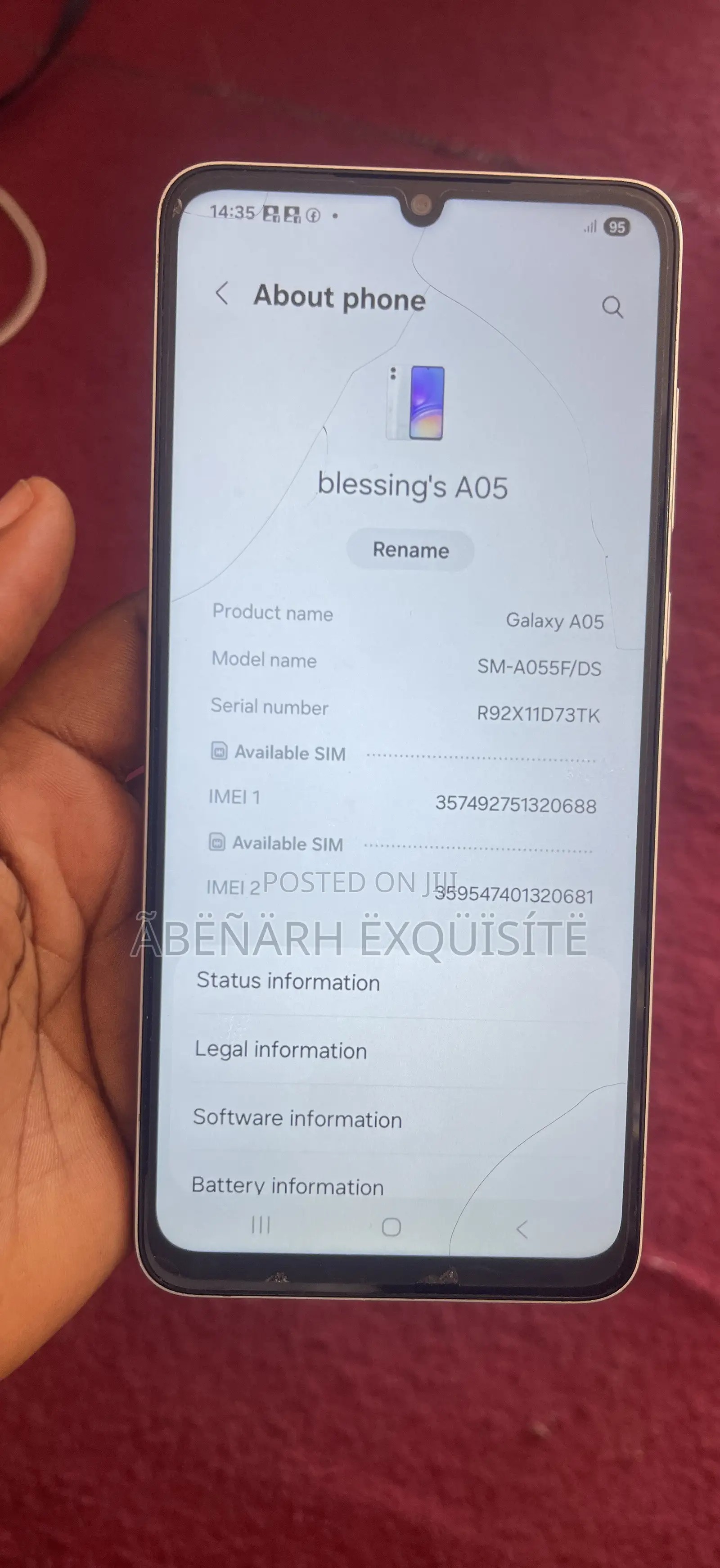 Samsung Galaxy A05 64 GB Silver