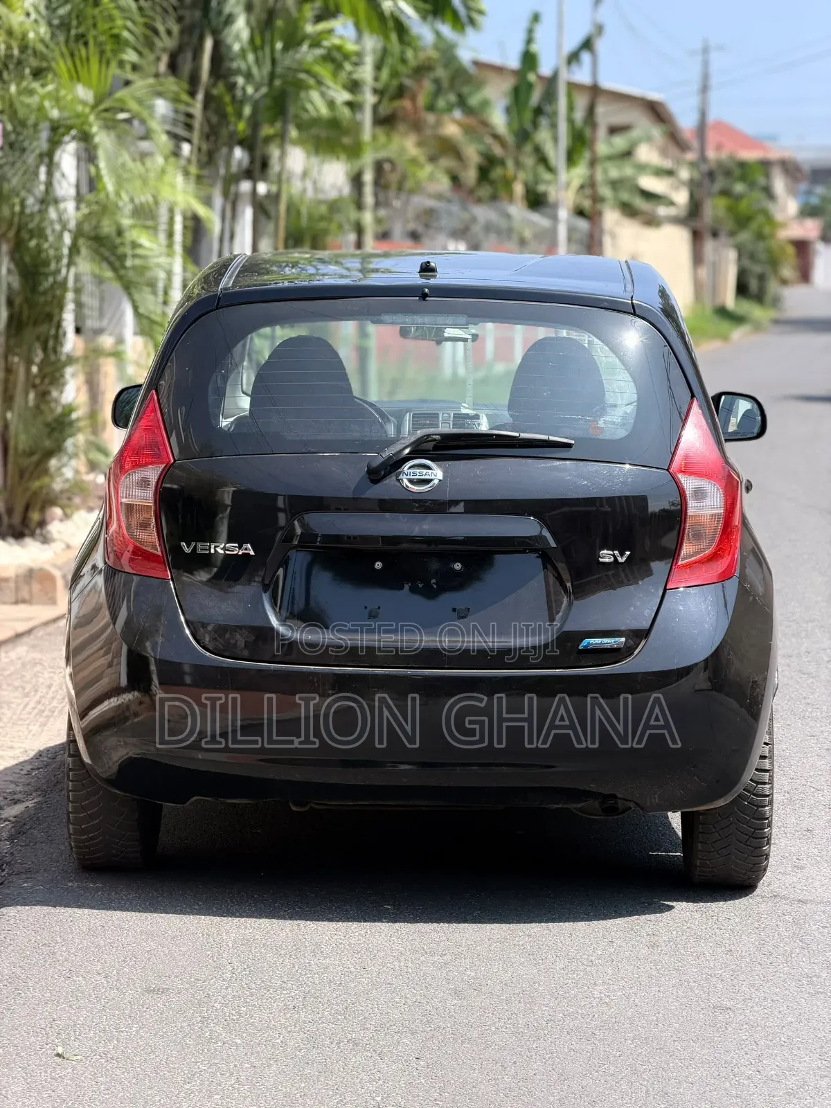 Nissan Versa 1.6 SV 4dr Sedan (1.6L 4cyl CVT) 2014 Black