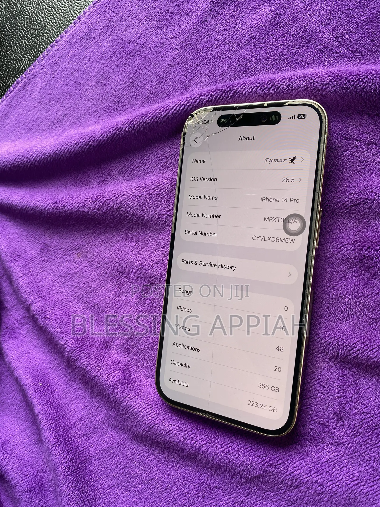 Apple iPhone 14 Pro 256 GB Gold