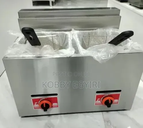 2 Tank 2 Basket Deep Fryer Equipment (Table Top)