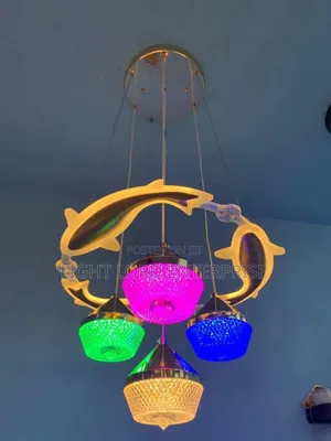 Fish Logo Pendant Light